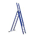 Eurostairs Eurostairs Reform ladder driedelig recht 3x9 sporten