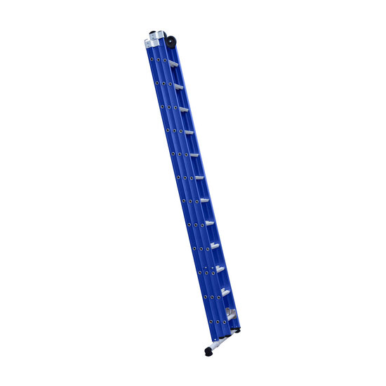 Eurostairs Eurostairs Reform ladder driedelig recht 3x12 sporten + gevelrollen