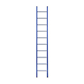 Eurostairs Eurostairs Ladder enkel recht 1x10 sporten
