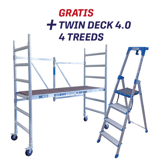 ASC ASC Kamersteiger + Twin Deck 4.0 4 treeds