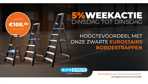 Weekacties Steigerverkoop | Steiger, Rolsteiger, Ladder & Meer