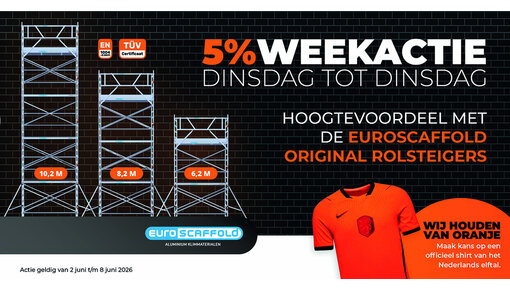 Weekacties Steigerverkoop | Steiger, Rolsteiger, Ladder & Meer