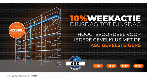 Weekacties Steigerverkoop | Steiger, Rolsteiger, Ladder & Meer