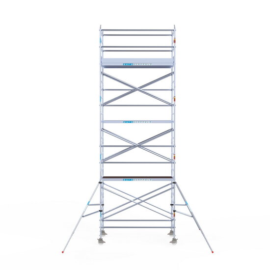 Euroscaffold Steigeraanhanger 250 + Rolsteiger Euro 135x250 8,2m werkhoogte