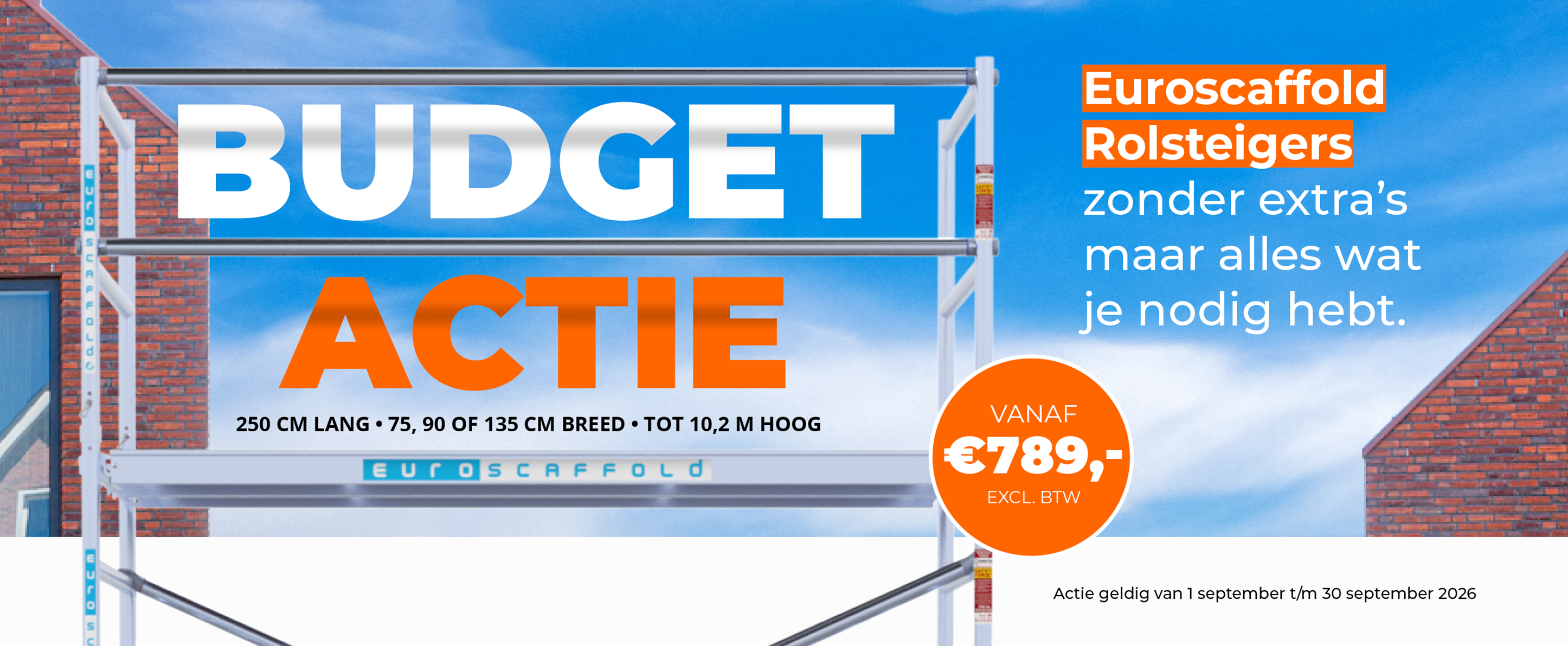 Budget actie