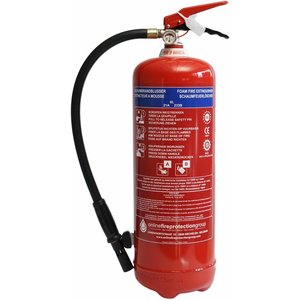 FireDiscounter Brandblusser schuim 6l (AB) - Geen benor