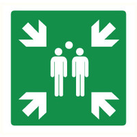 Pikt-o-Norm Pictogramme point de rassemblement