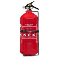 FireDiscounter Extincteur à poudre pour véhicules 3kg avec BENOR V (ABC)