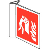 Pictogramme couverture anti-feu
