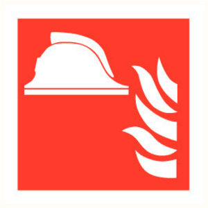 Pikt-o-Norm Pictogram fire helmet