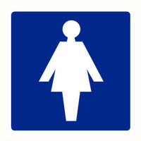Pikt-o-Norm Pictogramme toilettes dames