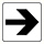 Pikt-o-Norm Pictogram indication arrow black and white