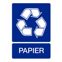 Pikt-o-Norm Pictogram aanwijzing recyclage papier