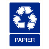 Pikt-o-Norm Pictogramme indication recyclage papier