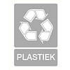 Pikt-o-Norm Pictogramme indication recyclage en plastique