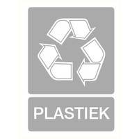 Pikt-o-Norm Pictogram aanwijzing recyclage plastiek