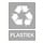 Pikt-o-Norm Pictogramme indication recyclage en plastique