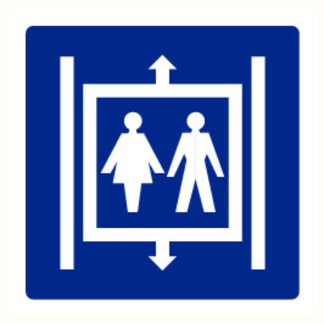 Pikt-o-Norm Pictogram aanwijzing lift