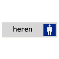 Pikt-o-Norm Pictogram tekst toilet heren