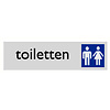 Pikt-o-Norm Pictogram tekst toilet heren en dames