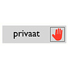 Pikt-o-Norm Pictogramme texte privé