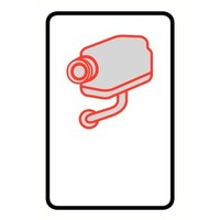 Pikt-o-Norm Pictogram camera surveillance