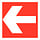 Pikt-o-Norm Pictogram arrow red