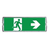 FireDiscounter Emergency lighting LED with labels