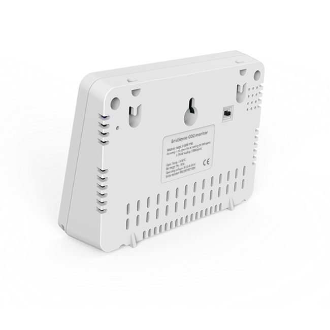 Econox EnviSense CO2-meter met temperatuur- en vochtigheidssensor