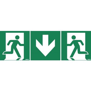 Zemper Zemper pictogramme modulaire sortie de secours