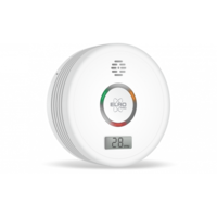 Elro Elro design CO detector with 10-year lithium battery, automatic self-test and night mode