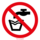 Pikt-o-Norm Pictogram no drinking water