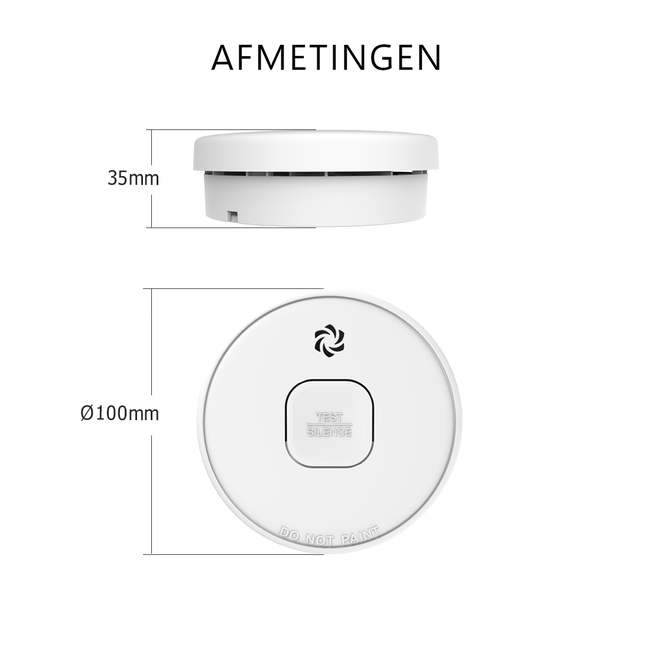 Elro Elro smoke detector with 10 year battery