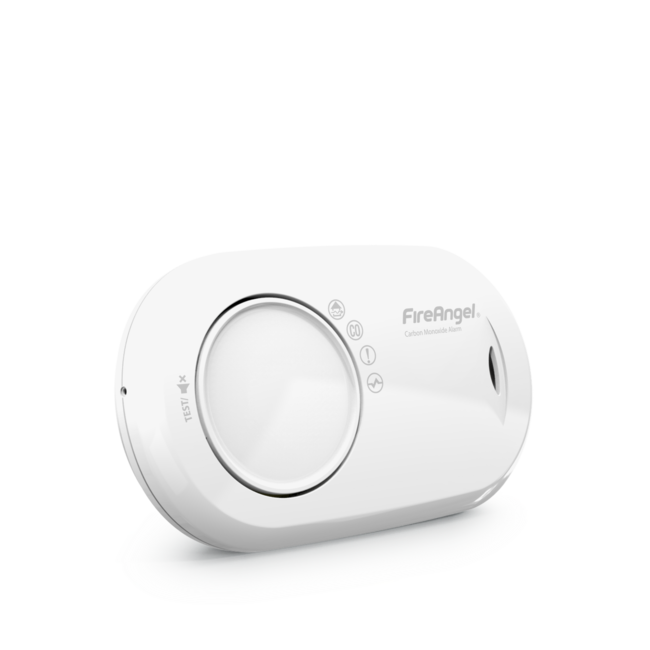 Fire Angel Fire Angel CO detector with 10 year lithium battery and pre-alarm