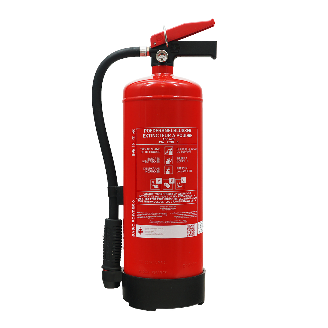 Brandblusser 2 Kg Abc Nl Manometer Brandblusser 2 Kg Abc Nl Manometer