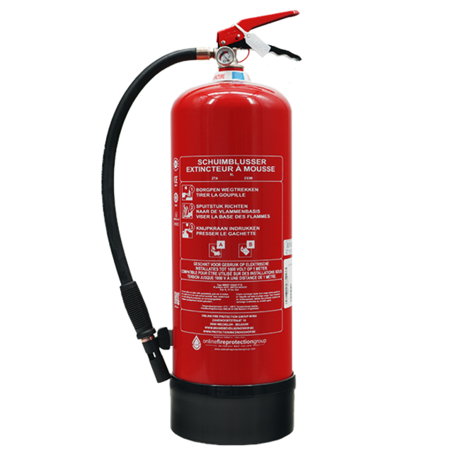 FireDiscounter Extincteur à mousse 9l Standard