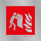 Pictogram branddeken