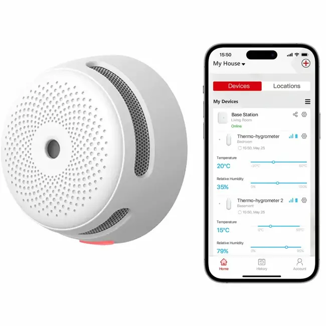 X-Sense XS01-M wirelessly linkable smoke detector - Link+ Pro