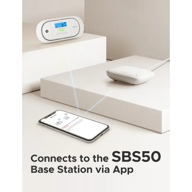 X-Sense XC01-M wirelessly linkable CO detector - Link+ Pro