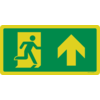 Pikt-o-Norm Pictogram emergency exit straight on