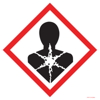 Pikt-o-Norm Health Hazard Pictogram (GHS08)