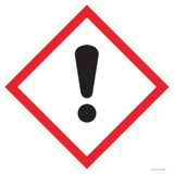 Hazardous, harmful and irritant substances pictogram (GHS07)