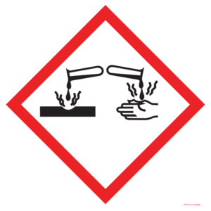 Pikt-o-Norm Corrosive substances pictogram (GHS05)