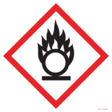 Oxidizing substances pictogram (GHS03)