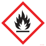 Pictogram Ontvlambare stoffen (GHS02)