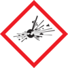 Pikt-o-Norm Explosive substances pictogram (GHS01)