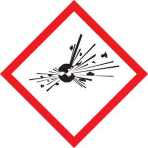 Pikt-o-Norm Explosive substances pictogram (GHS01)