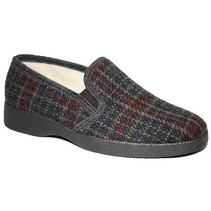heren pantoffel gevoerd t/m maat 47