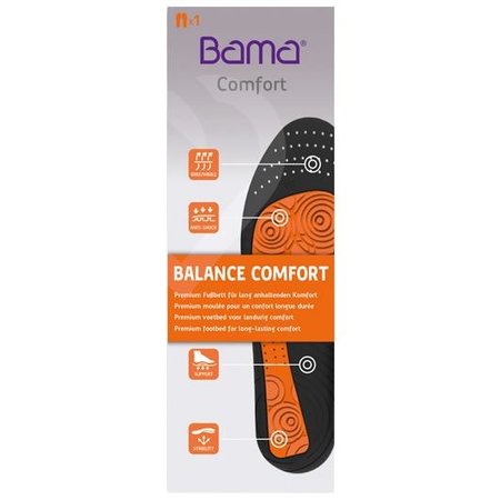 Bama comfort voetbed vormt zich naar de voet