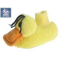 Eend pantoffel geel